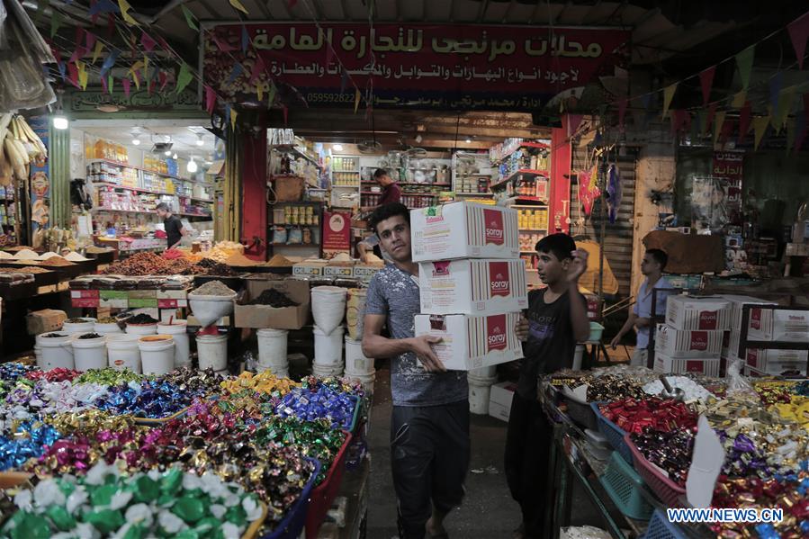 MIDEAST-GAZA-EID AL-FITR-PREPARATION