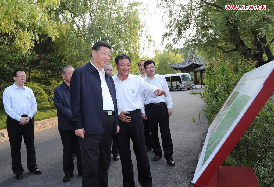 CHINA-SHANDONG-XI JINPING-INSPECTION (CN)