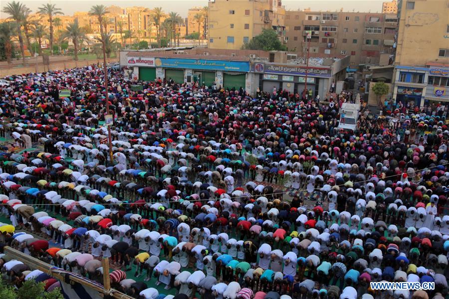 EGYPT-CAIRO-EID AL-FITR-CELEBRATIONS