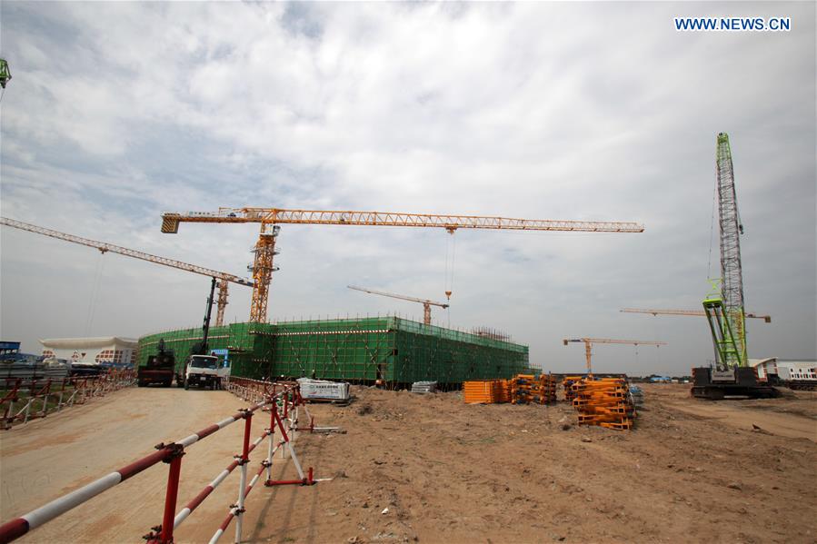 CAMBODIA-PHNOM PENH-CHINA-FUNDED STADIUM-CONSTRUCTION