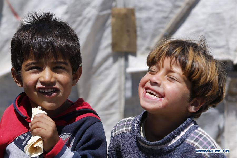 LEBANON-BEKAA VALLEY-BAR ELIAS-SYRIAN REFUGEE CAMP