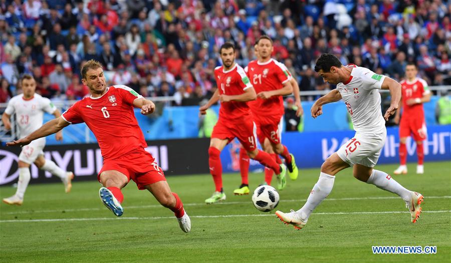 (SP)RUSSIA-KALININGRAD-2018 WORLD CUP-GROUP E-SWITZERLAND VS SERBIA