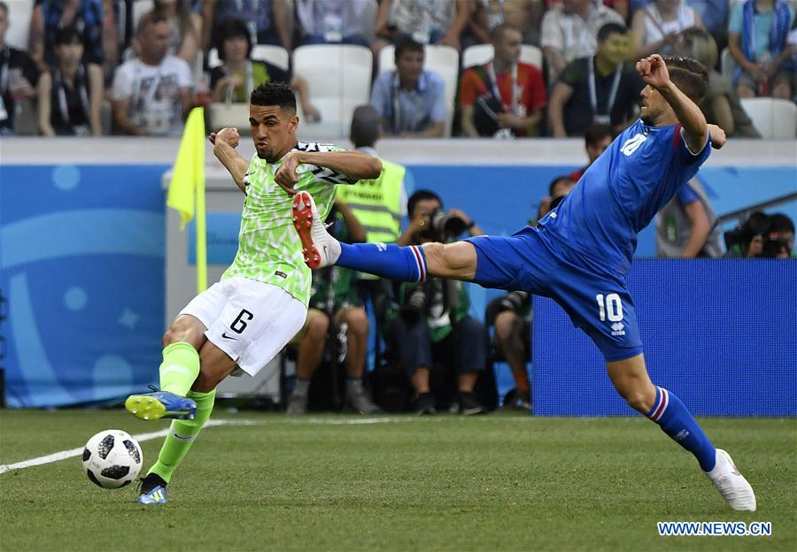 (SP)RUSSIA-VOLGOGRAD-2018 WORLD CUP-GROUP D-NIGERIA VS ICELAND