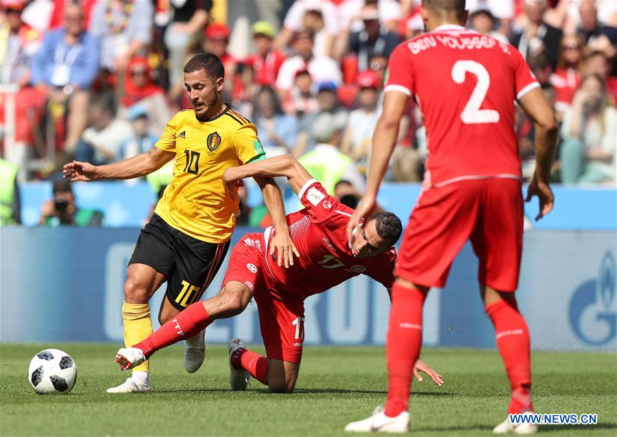 (SP)RUSSIA-MOSCOW-2018 WORLD CUP-GROUP G-BELGIUM VS TUNISIA