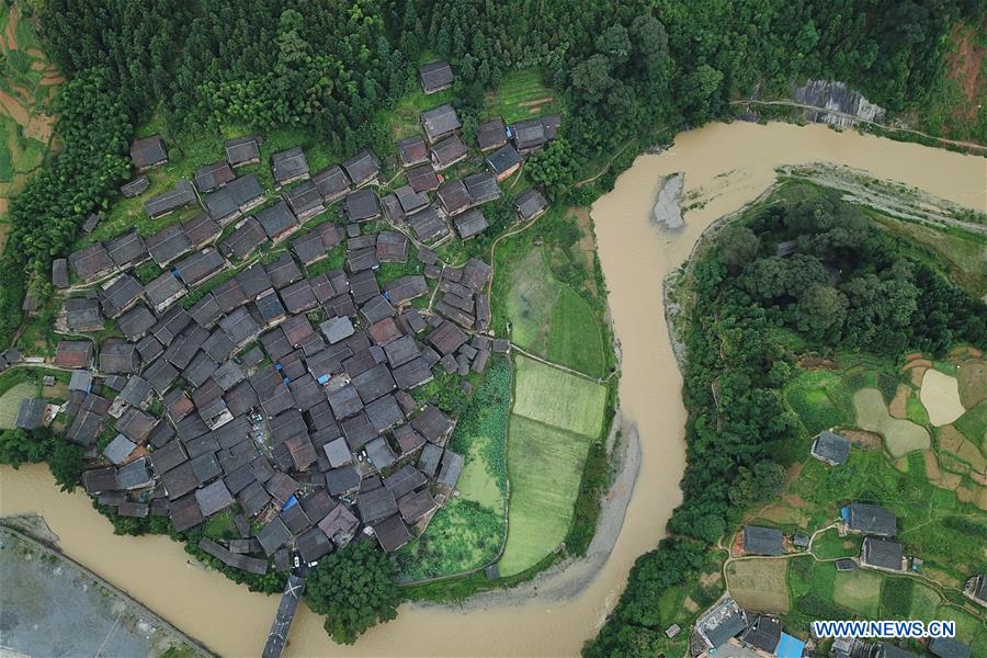 CHINA-GUIZHOU-RONGJIANG-DONG VILLAGE-SCENERY(CN)