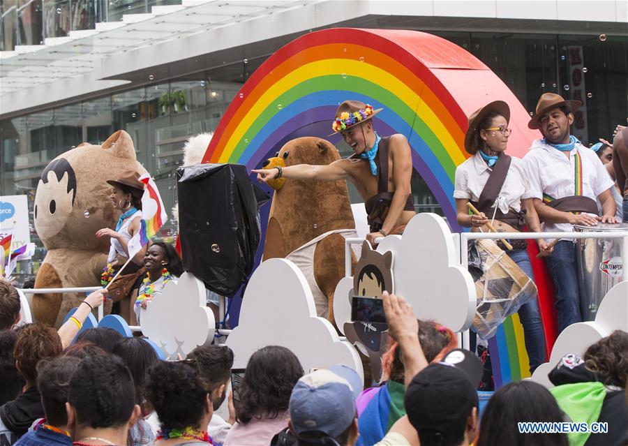 CANADA-TORONTO-PRIDE PARADE