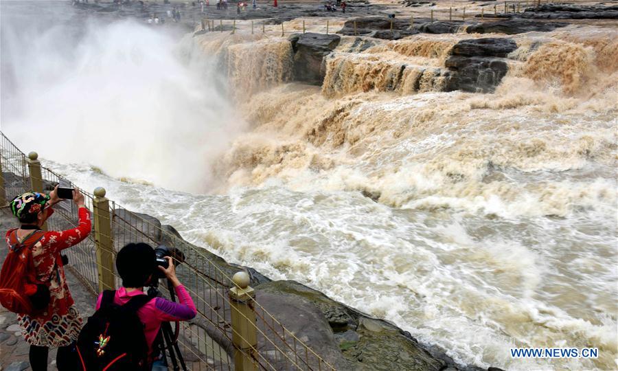 #CHINA-SHANXI-HUKOU WATERFALL-SCENERY (CN) 