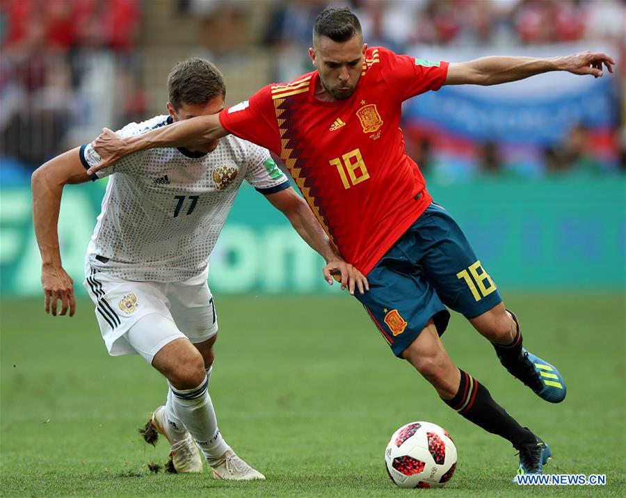 (SP)RUSSIA-MOSCOW-2018 WORLD CUP-ROUND OF 16-SPAIN VS RUSSIA