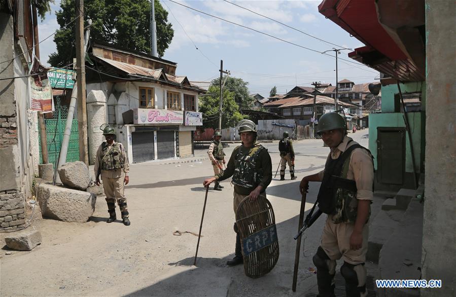 KASHMIR-SRINAGAR-RESTRICTIONS