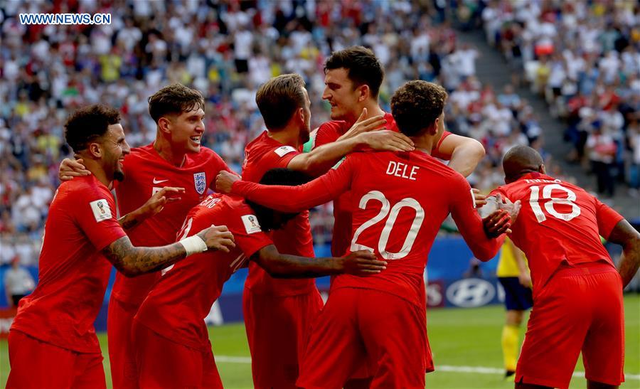 (SP)RUSSIA-SAMARA-2018 WORLD CUP-QUARTERFINAL-SWEDEN VS ENGLAND