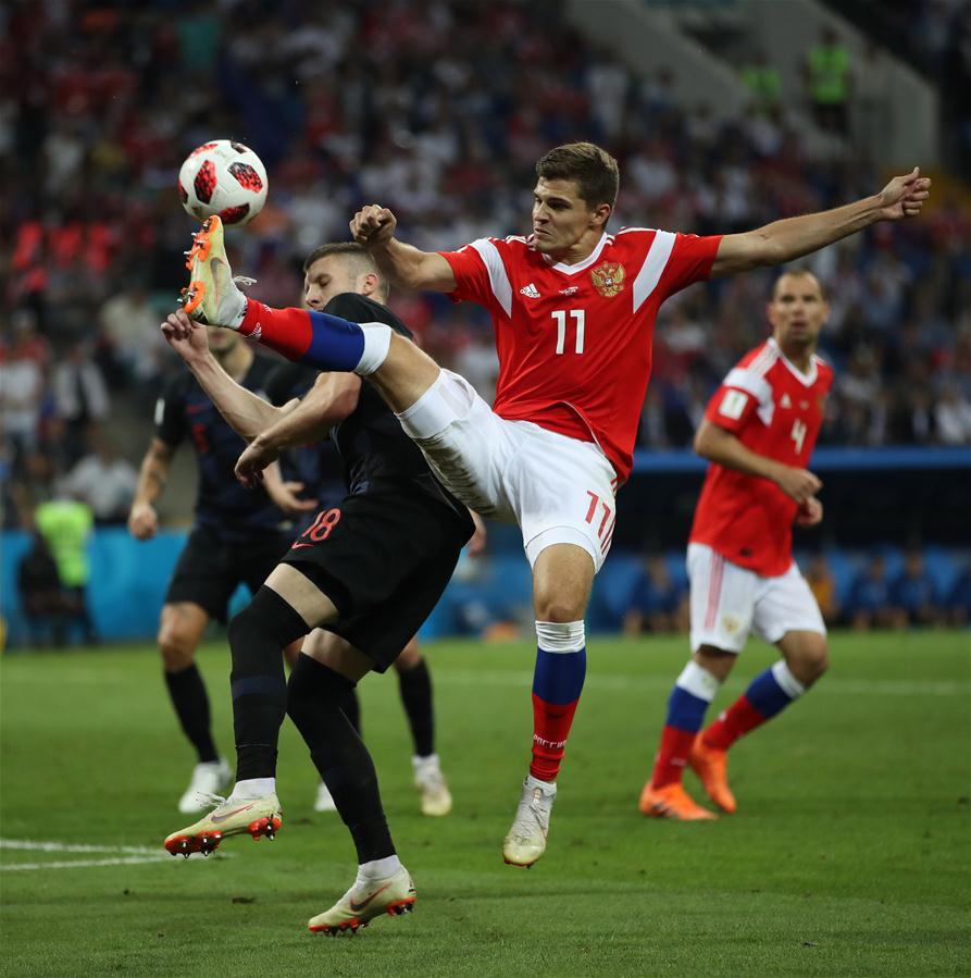 (SP)RUSSIA-SOCHI-2018 WORLD CUP-QUARTERFINAL-RUSSIA VS CROATIA