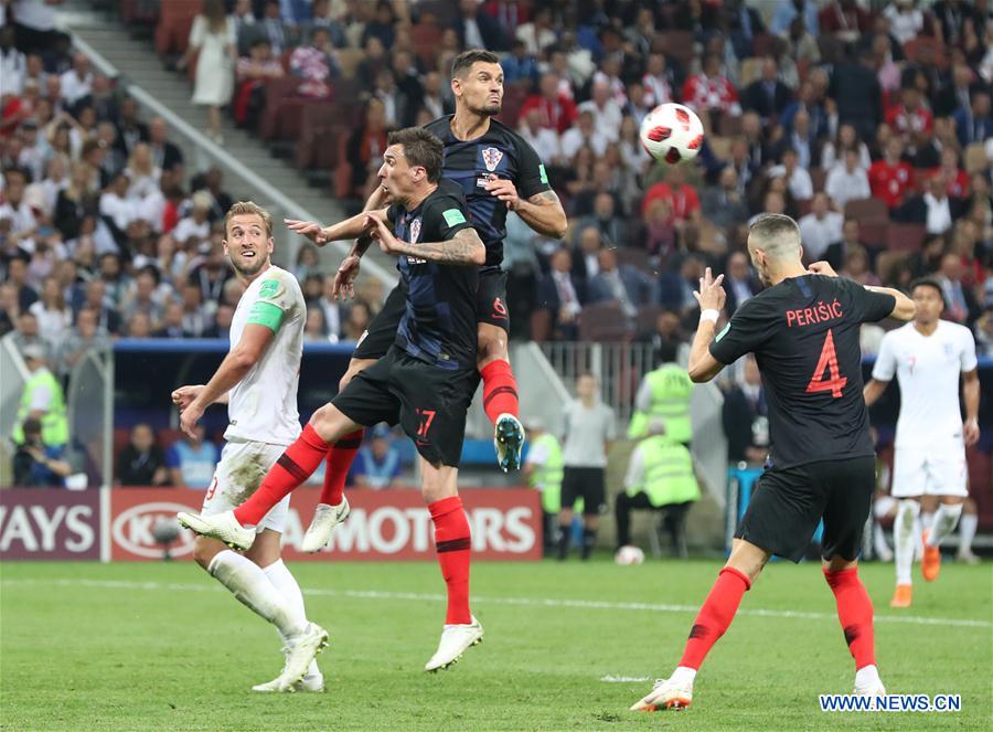 (SP)RUSSIA-MOSCOW-2018 WORLD CUP-SEMIFINAL-ENGLAND VS CROATIA