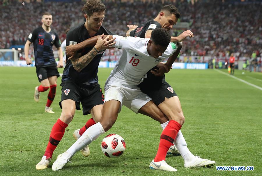 (SP)RUSSIA-MOSCOW-2018 WORLD CUP-SEMIFINAL-ENGLAND VS CROATIA