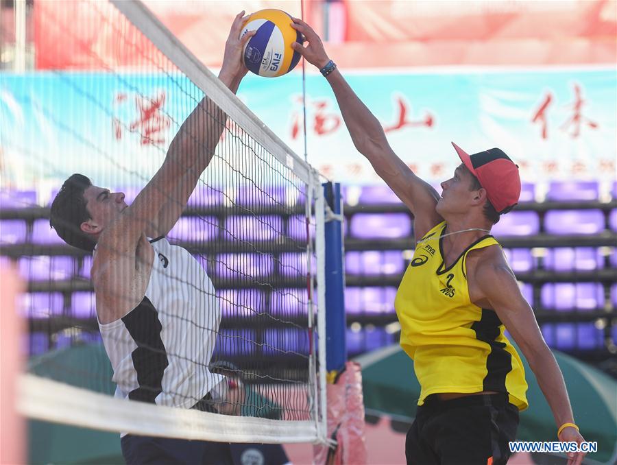 (SP)CHINA-NANJING-BEACH VOLLEYBALL-U19 WORLD CHAMPIONSHIPS (CN)