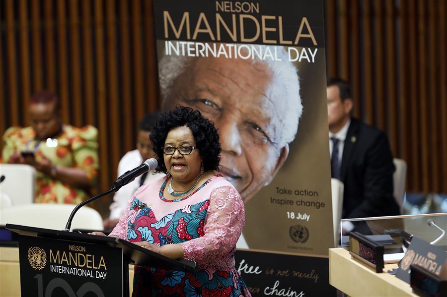 UN-GENERAL ASSEMBLY-MANDELA DAY