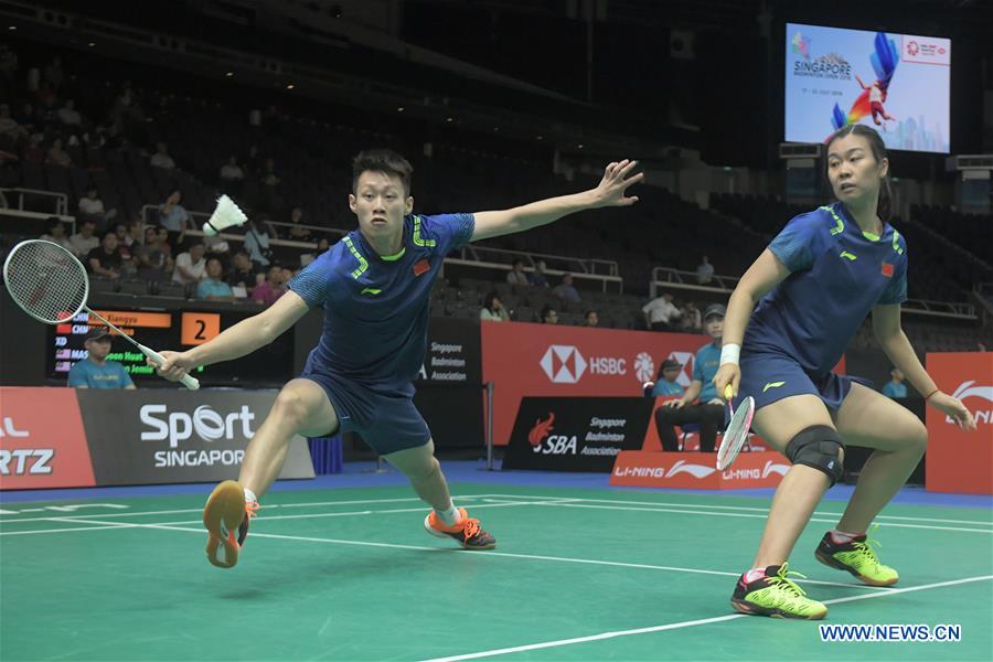 (SP)SINGAPORE-BADMINTON-SIGAPORE OPEN