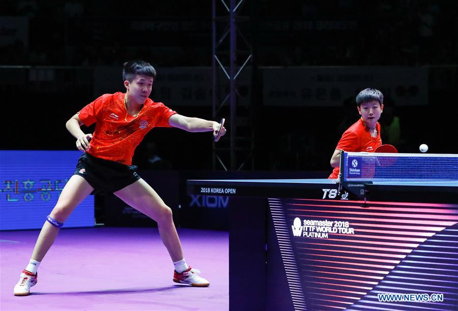 (SP)SOUTH KOREA-DAEJEON-TABLE TENNIS-KOREA OPEN