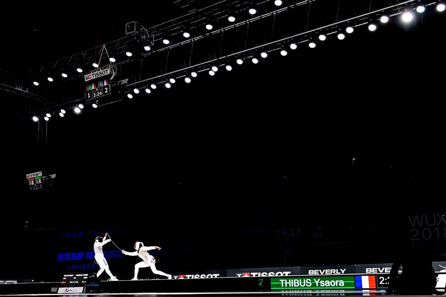 (SP)CHINA-JIANGSU-WUXI-FENCING-WORLD CHAMPIONSHIPS (CN)