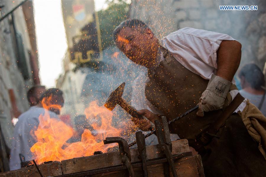 CROATIA-RAB ISLAND-RABSKA FJERA-MEDIEVAL FAIR