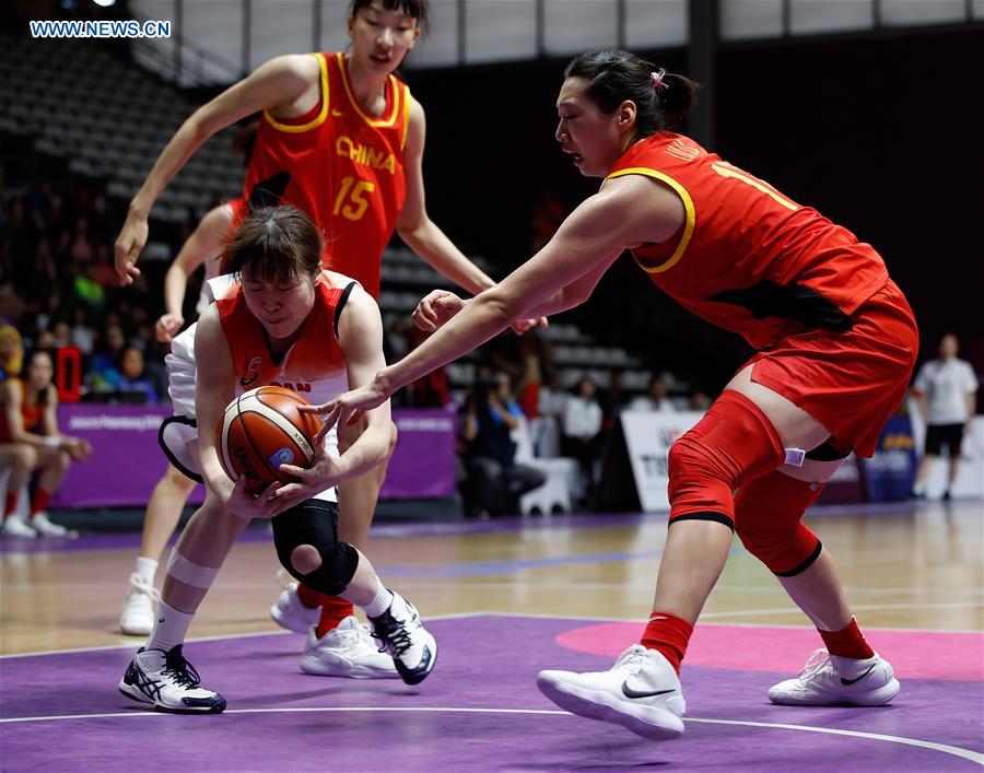 (SP)INDONESIA-JAKARTA-ASIAN GAMES-WOMEN'S BASKETBALL