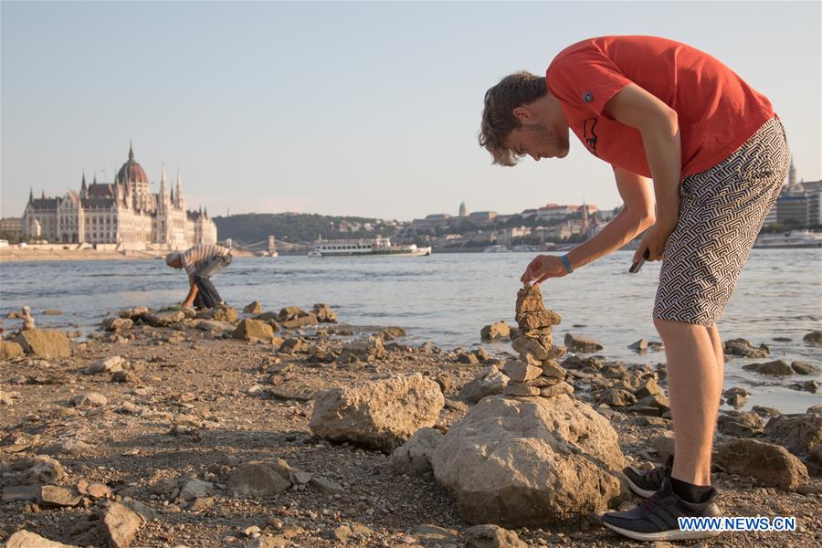 HUNGARY-BUDAPEST-RIVER DANUBE-LOW WATER LEVEL