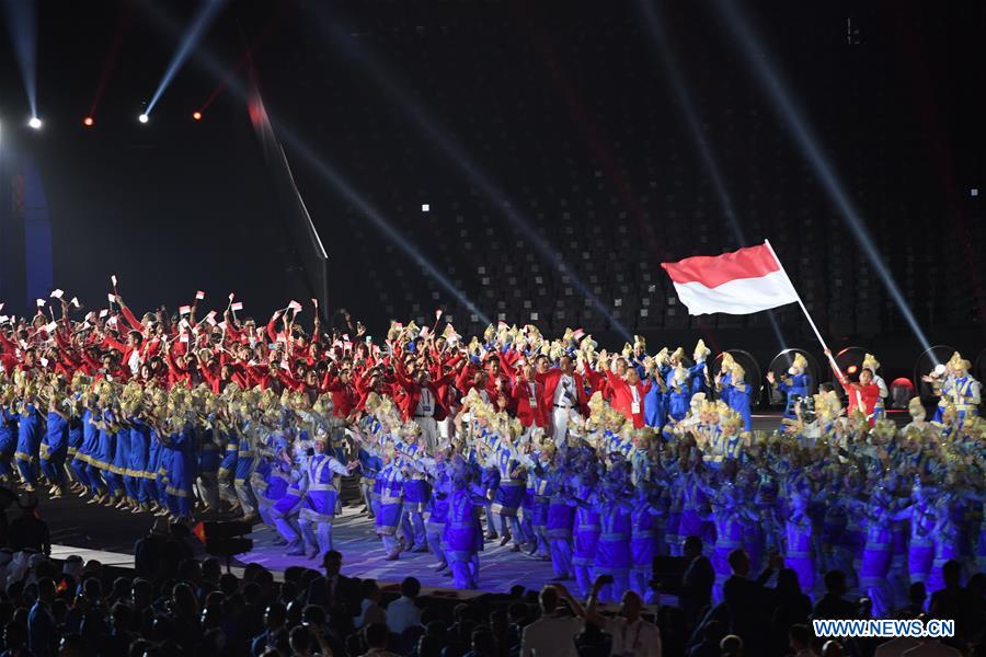 (SP)INDONESIA-JAKARTA-ASIAN GAMES-OPENING CEREMONY