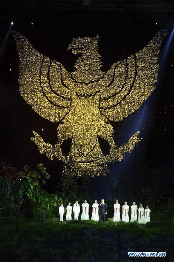 (SP)INDONESIA-JAKARTA-ASIAN GAMES-OPENING CEREMONY