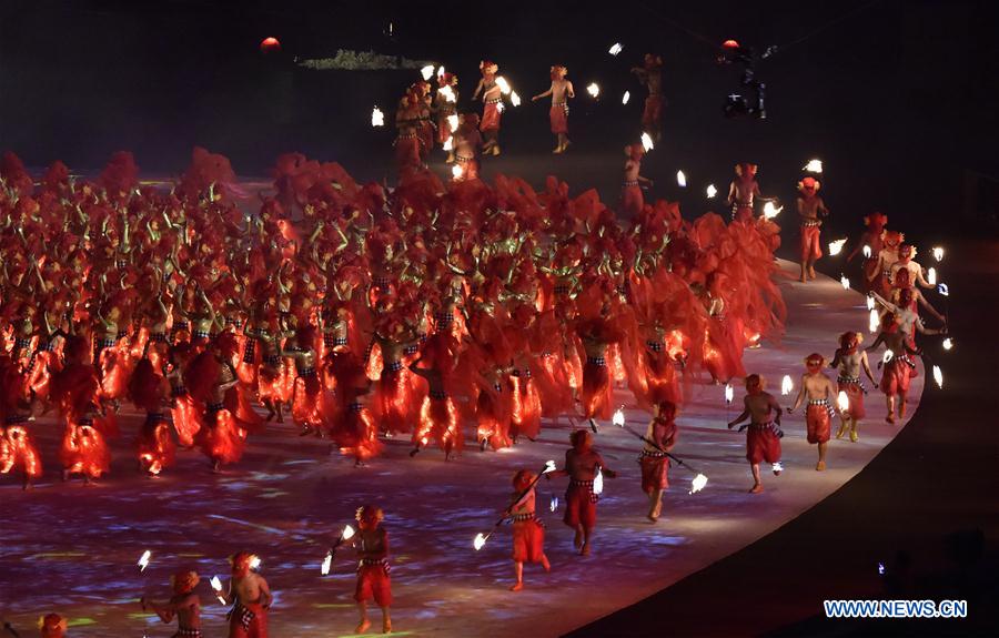 (SP)INDONESIA-JAKARTA-ASIAN GAMES-OPENING CEREMONY