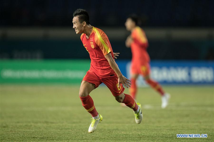 (SP)INDONESIA-BANDUNG-ASIAN GAMES-MEN'S FOOTBALL-CHINA VS UNITED ARAB EMIRATES