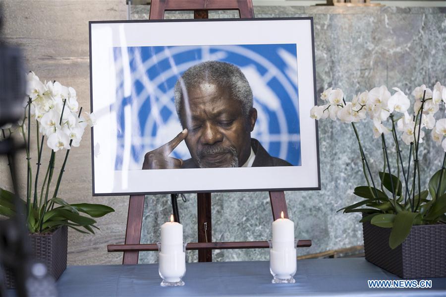 SWITZERLAND-GENEVA-KOFI ANNAN