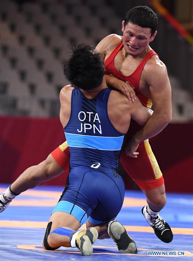 (SP)INDONESIA-JAKARTA-ASIAN GAMES-WRESTLING