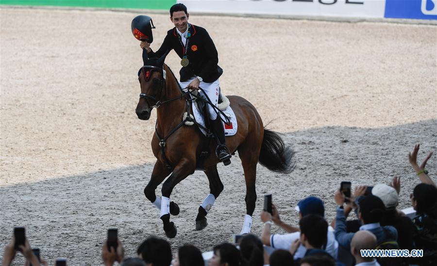 (SP)INDONESIA-PALEMBANG-ASIAN GAMES 2018-EQUESTRIAN-EVENTING INDIVIDUAL