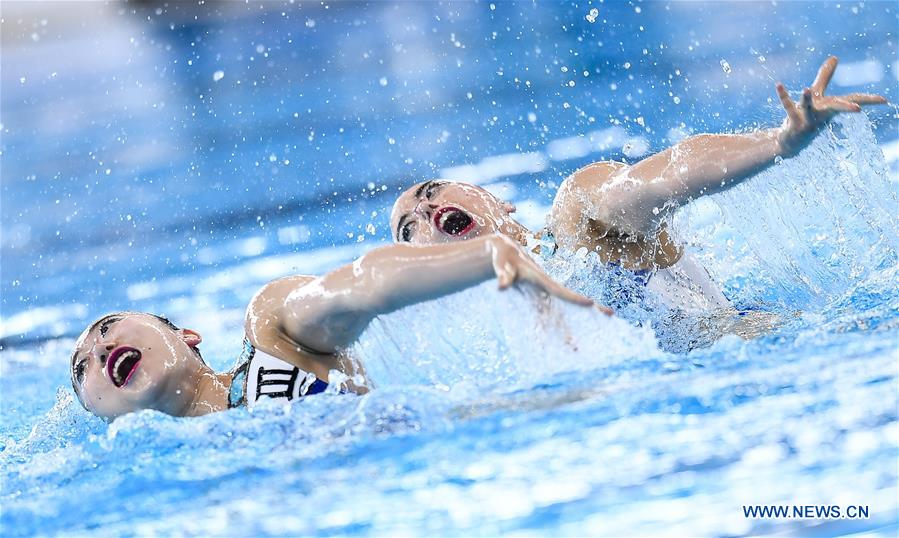 (SP)INDONESIA-JAKARTA-ASIAN GAMES-ARTISTIC SWIMMING