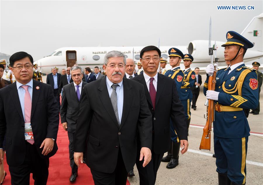 CHINA-BEIJING-ALGERIA-PRIME MINISTER-ARRIVAL (CN)