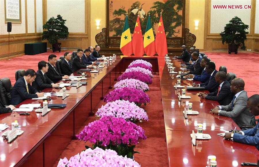 CHINA-BEIJING-XI JINPING-SENEGALESE PRESIDENT-MEETING (CN)