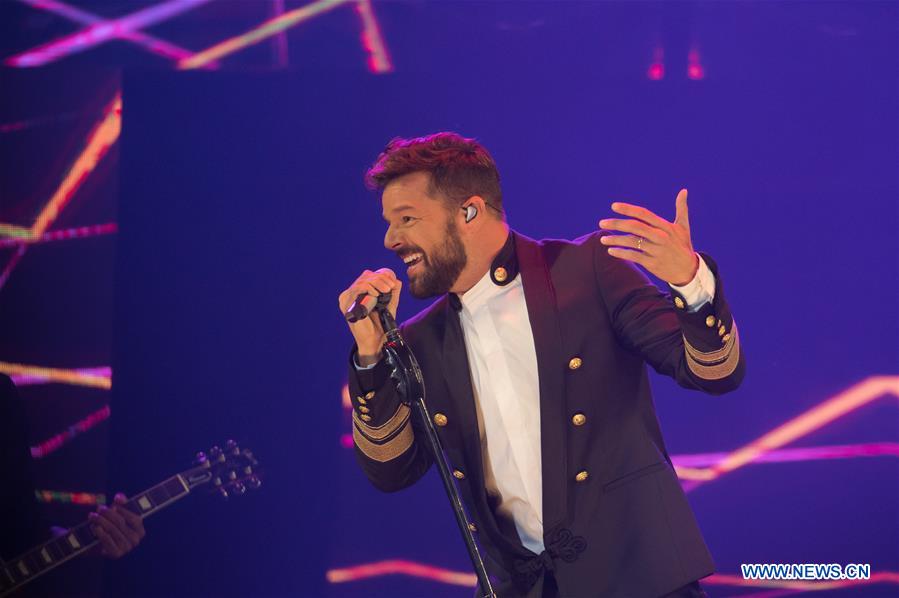 HUNGARY-BUDAPEST-RICKY MARTIN CONCERT