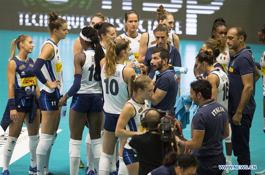 (SP)SWITZERLAND-MONTREUX-VOLLEYBALL-CHINA VS ITALY