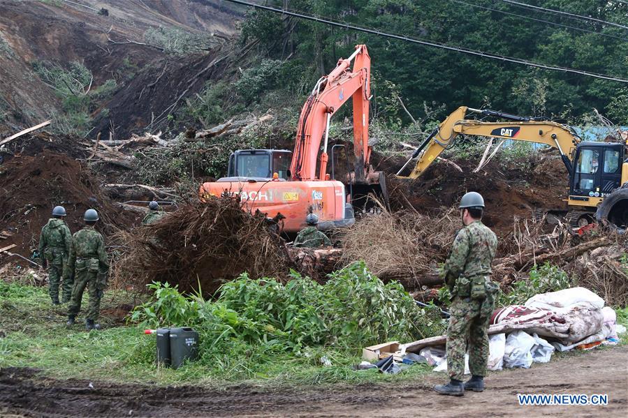 JAPAN-HOKKAIDO-EARTHQUAKE-AFTERMATH