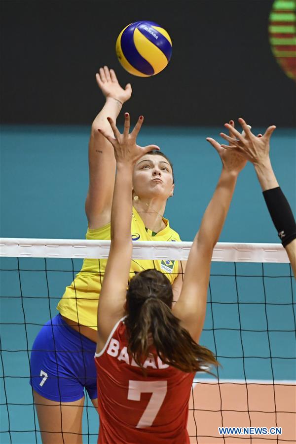 (SP)SWITZERLAND-MONTREUX-VOLLEYBALL-TURKEY VS BRAZIL