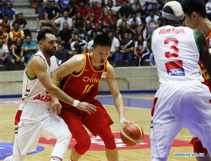 (SP)LEBANON-BEIRUT-BASKETBALL-WORLD CUP-ASIAN QUALIFIERS-LBN VS CHN