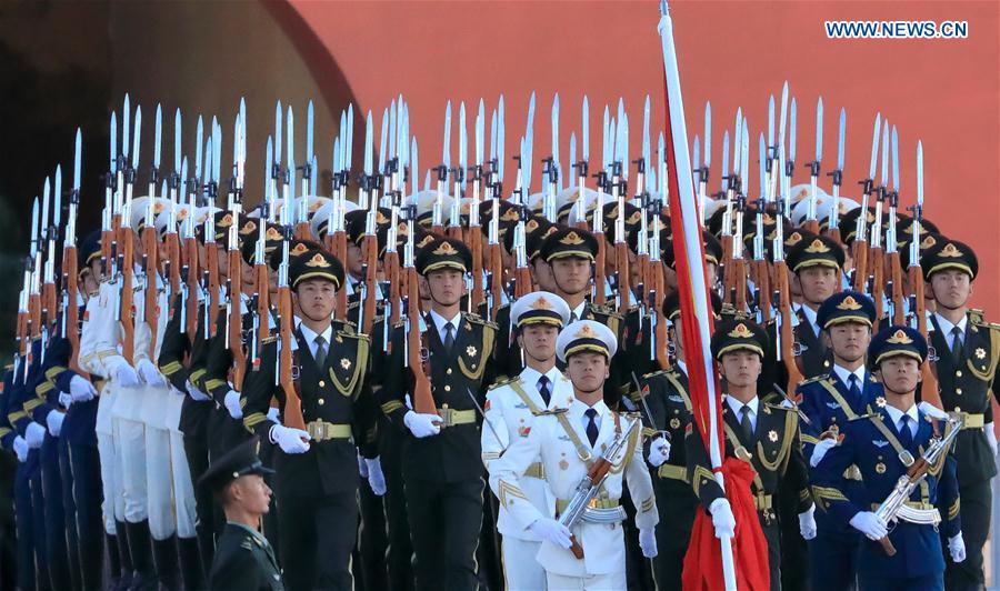 CHINA-BEIJING-NATIONAL DAY-FLAG-RAISING CEREMONY (CN)