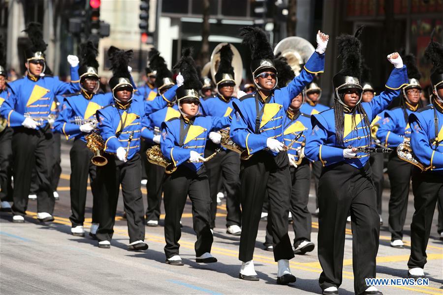 U.S.-CHICAGO-COLUMBUS DAY-PARADE