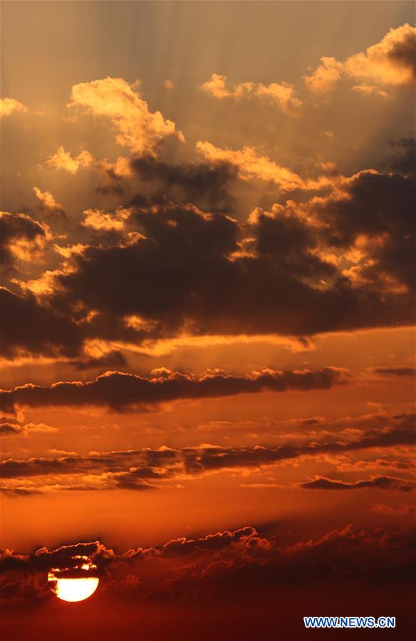 MIDEAST-NABLUS-SUNRISE