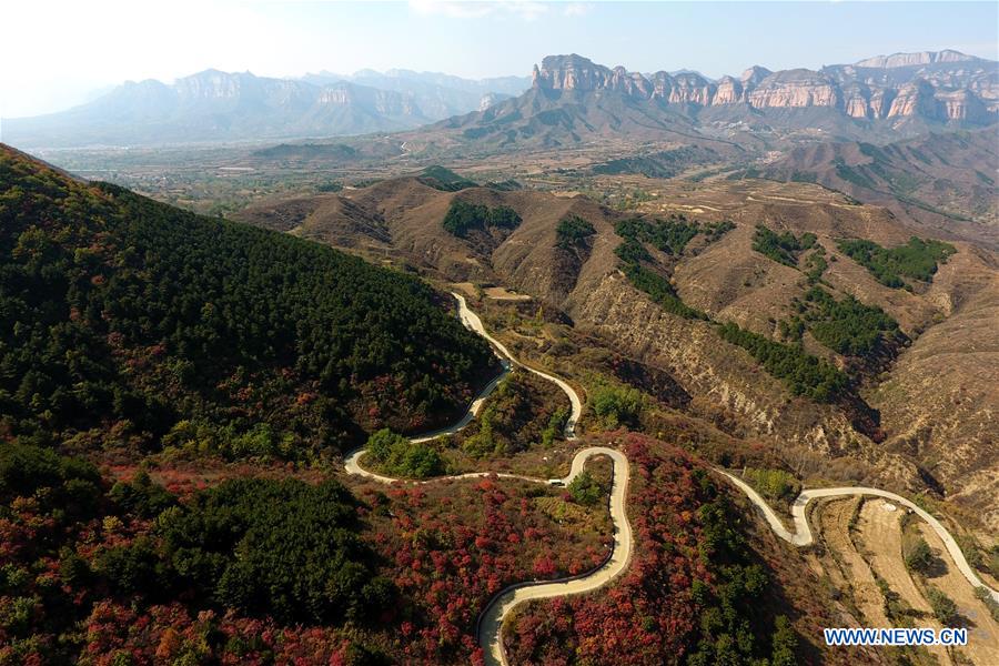 CHINA-SHANXI-TAIHANG MOUNTAIN-SCENERY (CN)