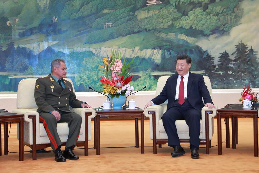 CHINA-BEIJING-XI JINPING-RUSSIA-SERGEI SHOIGU-MEETING (CN)