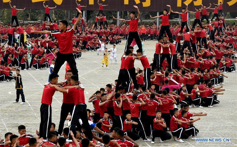 (SP)CHINA-HENAN-SHAOLIN-MARTIAL ARTS-PERFORMANCE(CN)