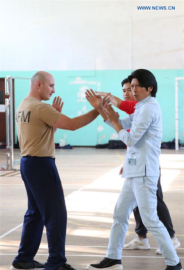 MALTA-LUCA-ARMED FORCES OF MALTA-MARTIAL ARTS-WING CHUN-TRAINING