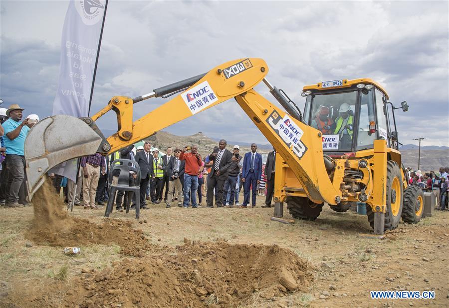 LESOTHO-QACHA'S NEK-CHINA-FUNDED ROAD