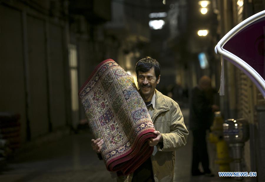 IRAN-TEHRAN-CARPET EXPORTS-DECLINE