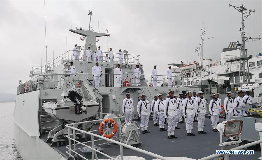 FIJI-SUVA-CHINA-HYDROGRAPHIC SURVEY VESSEL-HAND OVER